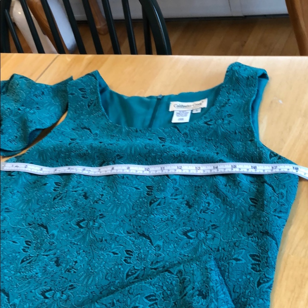 Coldwater Creek Dress With Jacket Size 8 - Picture 7 of 8